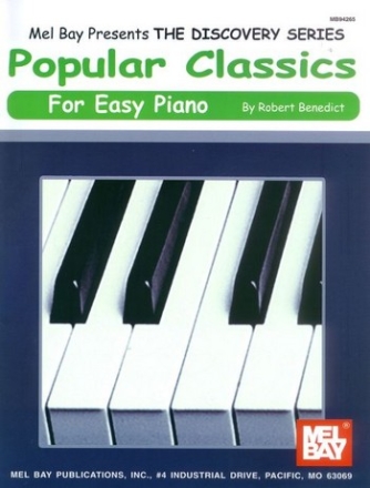 BENEDICT R Popular Classics for Easy Piano Klavier Spielbuch