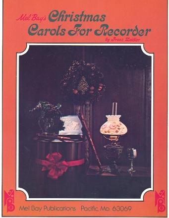 CHRISTMAS CAROLS FOR RECORDER ZEIDLER, FRANZ, ED