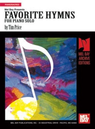 PRICE T Favorite Hymns for Piano Solo Keyboard Spielbuch