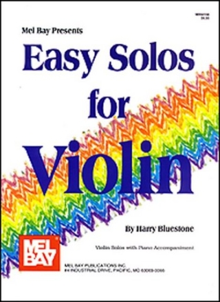 BLUESTONE H Easy Solos For Violin Violine Spielbuch