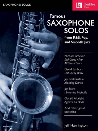 Famous Saxophone Solos for saxophone