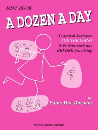 A Dozen a Day Mini Book for piano