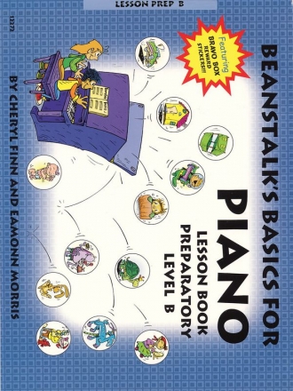 Cheryl Finn_Morris Eamonn Beanstalk's Lesson Book Preparatory Book B Klavier Buch