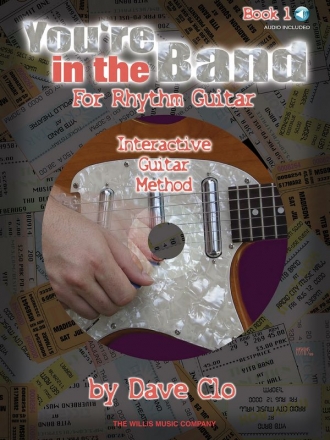 Dave Clo You're in the Band - Interactive Guitar Method Gitarre Buch + Online-Audio