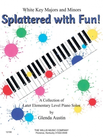 Glenda Austin Splattered with Fun! Klavier Buch