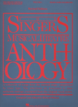 The Singers Musical Theatre Anthology vol.1 for mezzo soprano/alto and piano