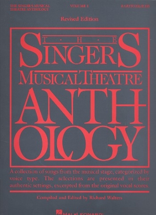 The Singer's Musical Theatre Anthology vol.1: for bariton/bass and piano Songbook