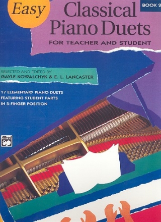 Easy Classical Piano Duets vol.2 for teacher and student