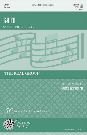 HL08501721  Peder Karlsson, Gota SSAATTBB choir choral score