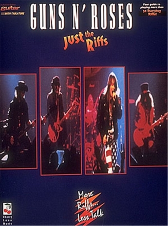 Guns n' Roses: Just the Riffs Songbok guitar / tab 30 burning riffs