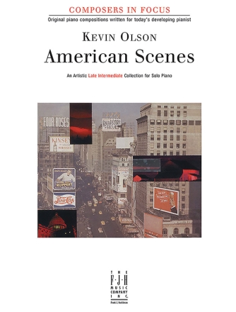 Kevin R. Olson: American Scenes Piano Solo Instrumental Album