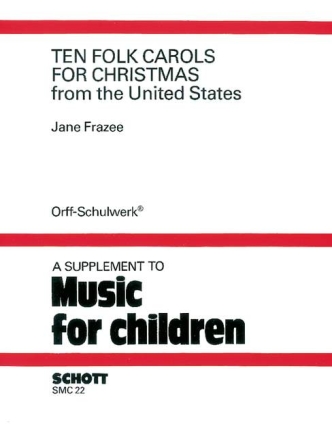 MUSIC FOR CHILDREN: 10 chorals for christmas FRAZEE, JANE, ED SCORE