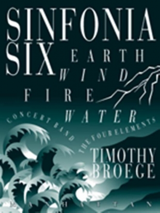 Broege, Timothy, Sinfonia VI: The Four Elements Blasorchester Partitur, Stimmensatz