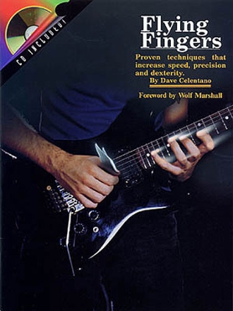 FLYING FINGERS: BOOK FOR GUITAR WITH MC CELENTANO, DAVE