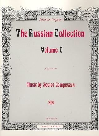 The Russian Collection vol.5 for guitar solo