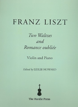 2 Waltzes  and  Romance oublie for violin and piano