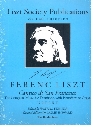 Liszt Society Publications vol.13 The complete music for trombone and piano (organ)