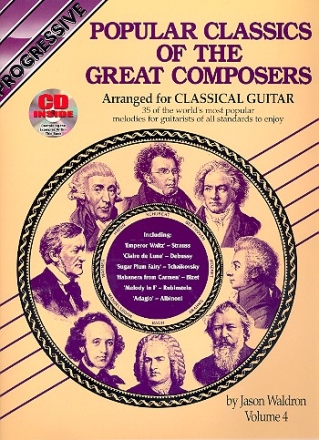 Popular Classics of the great Composers vol.4 (+Media Online) for classical guitar