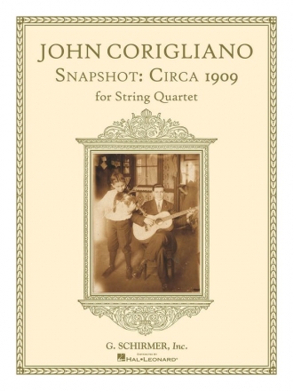 John Corigliano, Snapshot Streichquartett Partitur + Stimmen