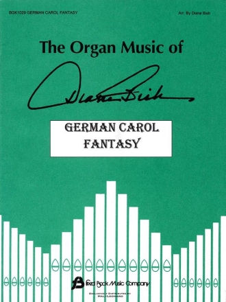 German Carol Fantasy (Organ Solo) Orgel Buch