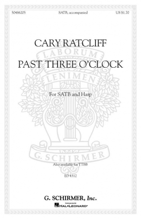 Past Three O'Clock SATB Chorpartitur