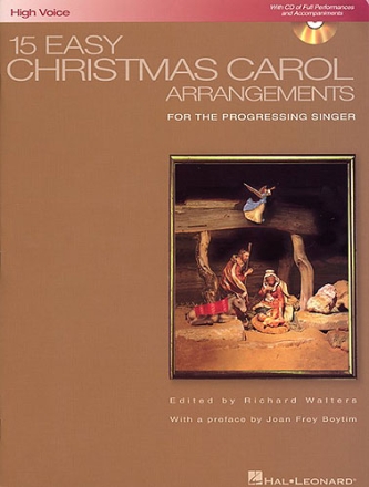 15 easy Christmas Carol Arrangements (+CD) for high voice and piano