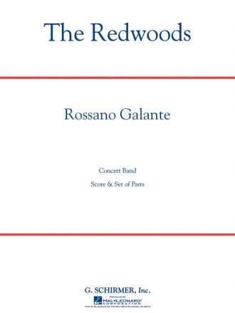 Rossano Galante, The Redwoods Concert Band/Harmonie Partitur + Stimmen