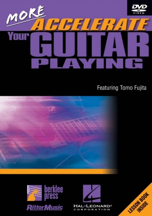 Tomo Fujita, More Accelerate Your Guitar Playing Gitarre DVD