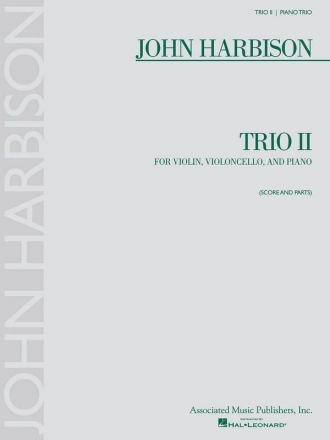 Trio no.2 for violin, violoncello and piano score and parts