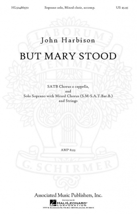 John Harbison, But Mary Stood SATB Chorpartitur