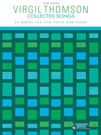 Virgil Thomson, Collected Songs - Low Voice Low Voice Buch