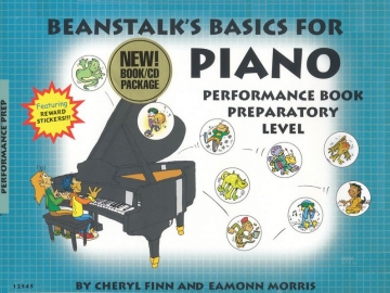 Cheryl Finn_Morris Eamonn Beanstalk's Preparatory Level Klavier Buch + CD