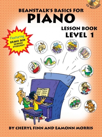 Cheryl Finn Beanstalk's Lesson Book Level 1 Klavier Buch