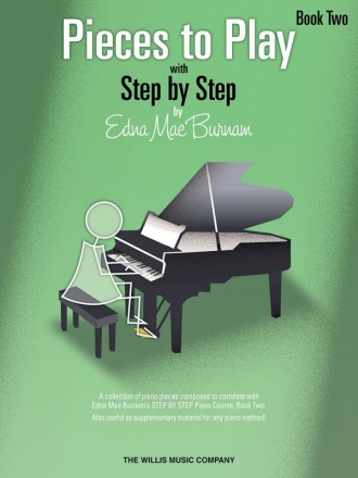 Edna-Mae Burnam Pieces to Play Book 2 Klavier Buch