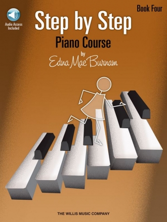 Step by Step Piano Course - Book 4 with CD Klavier Buch + Online-Audio