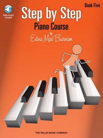 Step by Step Piano Course - Book 5 with CD Klavier Buch + Online-Audio