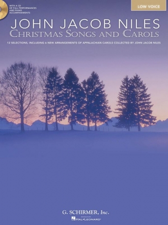 John Jacob Niles, John Jacob Niles: Christmas Songs and Carols Low Voice Buch + CD