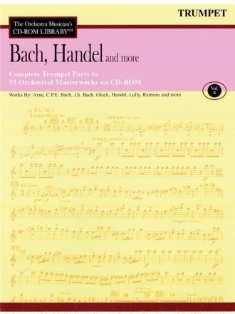 Bach, Handel and More - Volume 10 Trompete CD-ROM