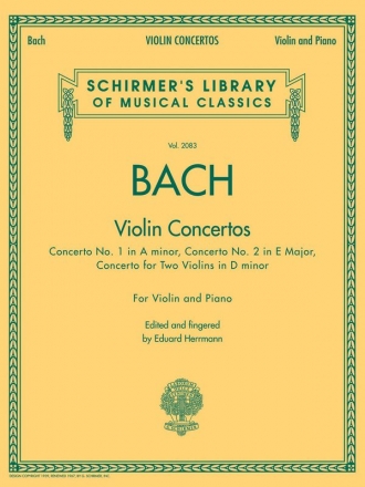 Violin Concertos for violin and piano