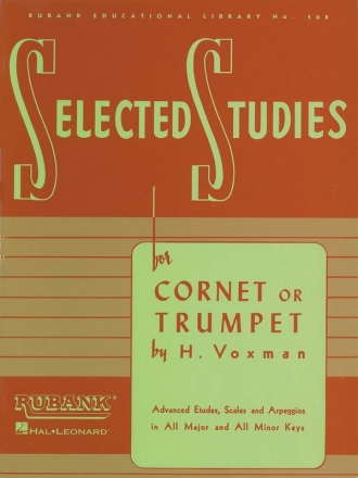 Selected Studies for cornet (trumpet)