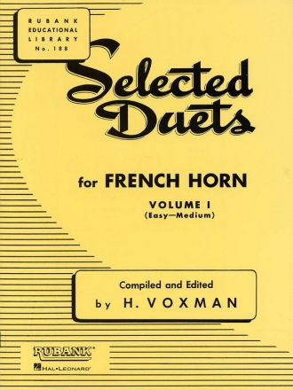 Selected Duets vol. 1 for French horns score