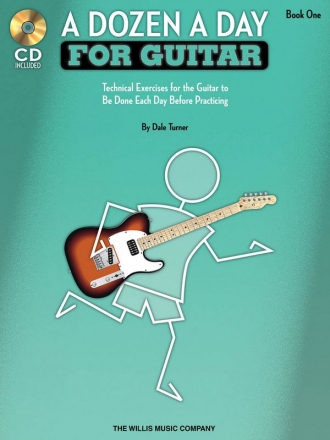 A Dozen a Day for Guitar - Book 1 Gitarre Buch + CD