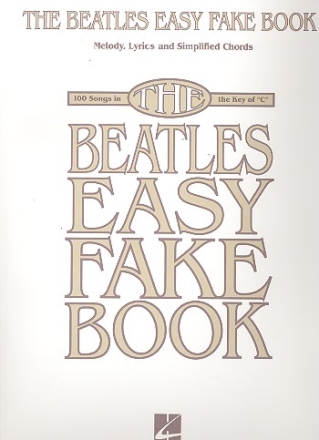 The Beatles easy Fake Book songbook melody line/lyrics/chords 