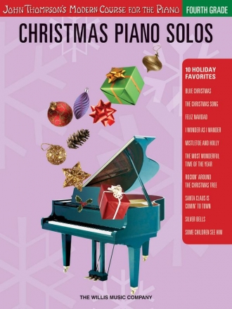 Christmas Piano Solos - Fourth Grade Klavier Buch