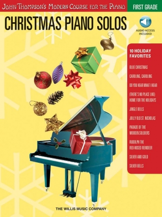 Christmas Piano Solos First Grade Klavier Buch + CD