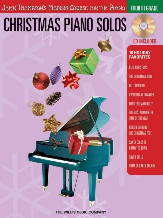 Christmas Piano Solos - Fourth Grade Klavier Buch + CD