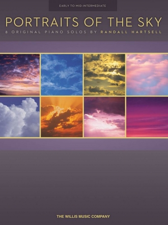 Randall Hartsell Portraits of the Sky Klavier Buch