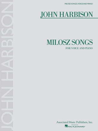 John Harbison, Milosz Songs Vocal and Piano Buch