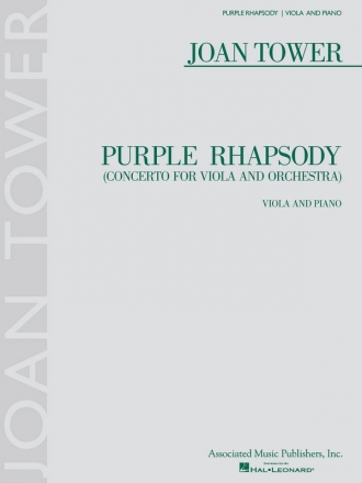 Joan Tower, Purple Rhapsody Viola und Klavier Buch