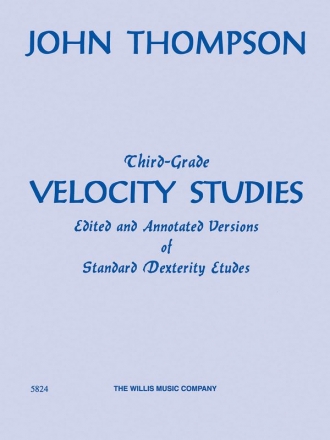 Third Grade Velocity Studies Klavier Buch